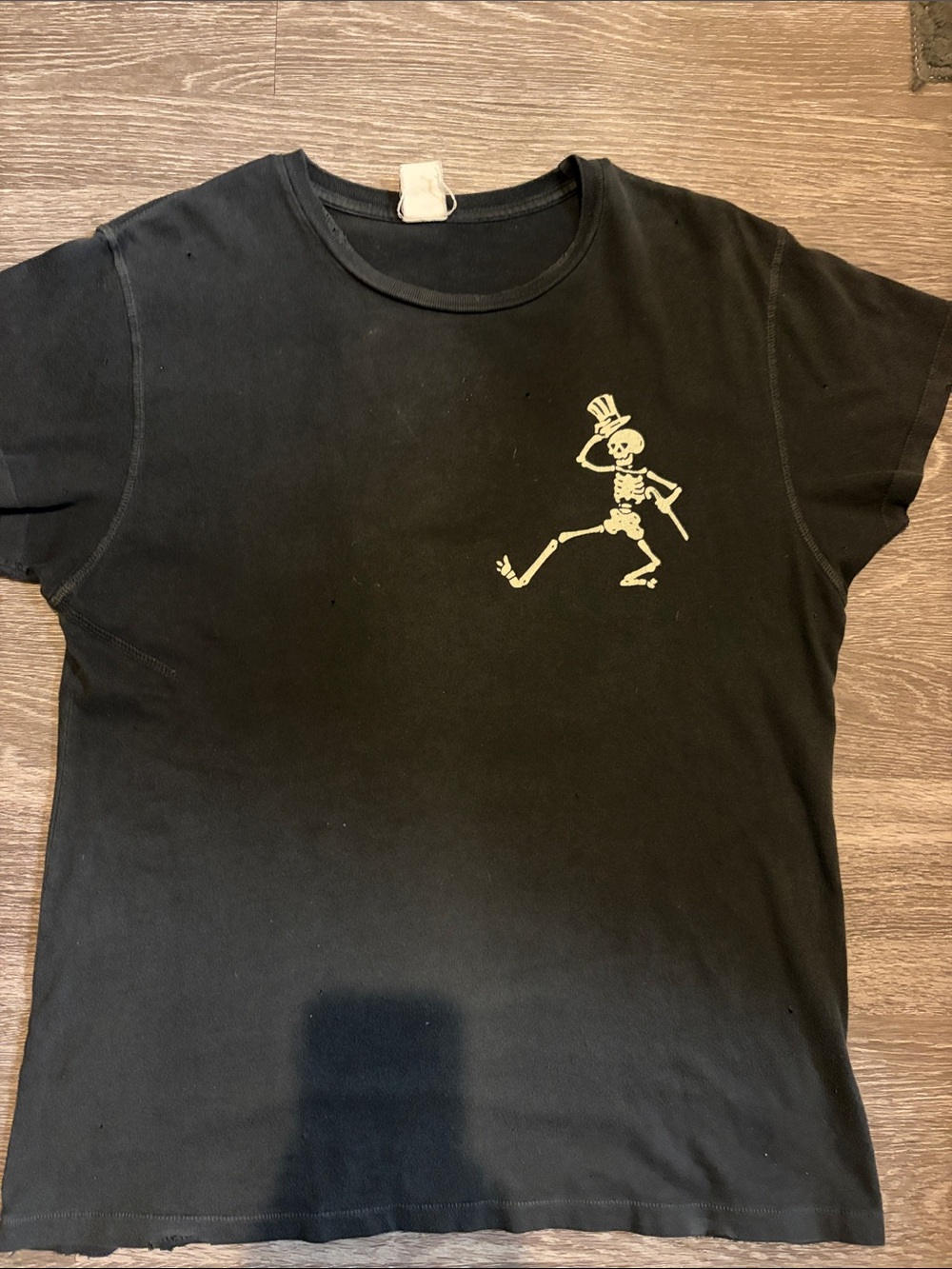MADEWORN Grateful Dead Skeleton T Shirt